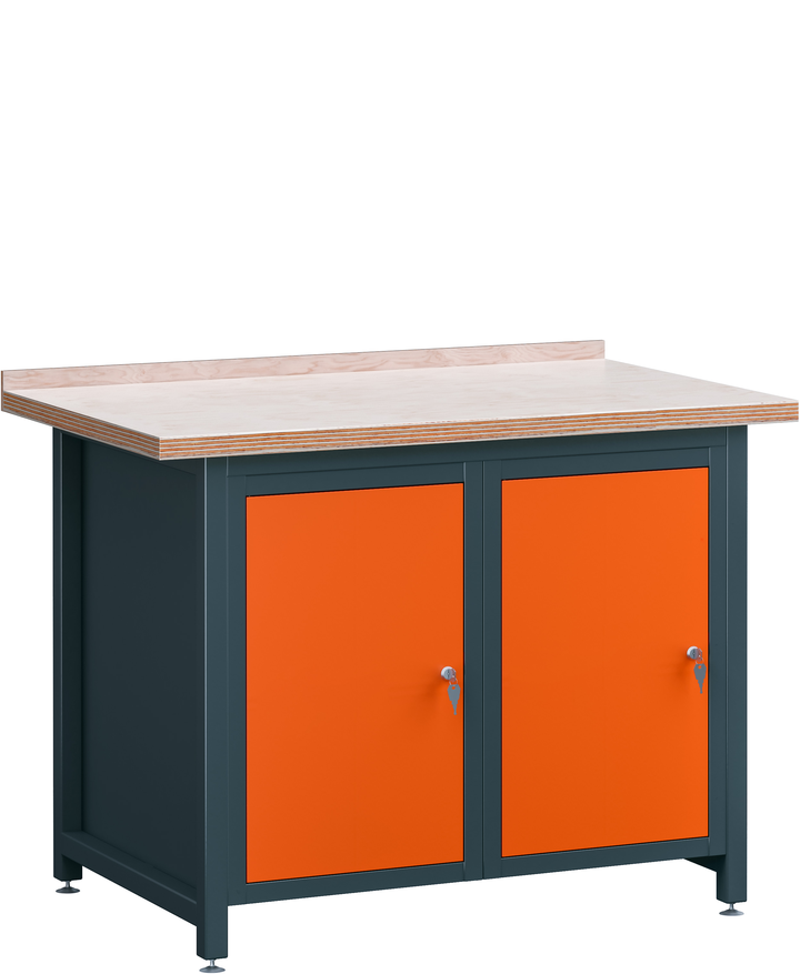 WB 1000kg – L2/S1+S1 – Stół warsztatowy