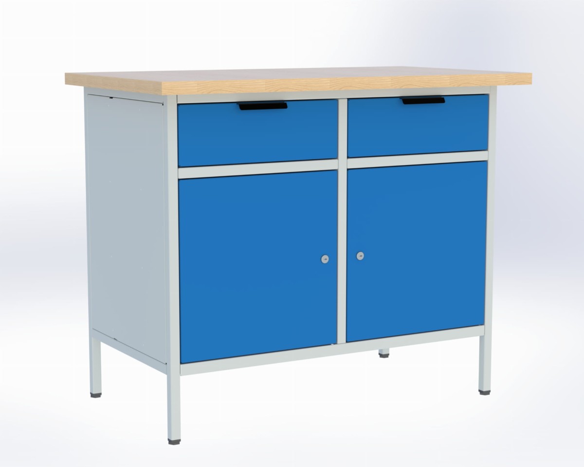 WB 400kg – L2/M11+M11 – Stół warsztatowy