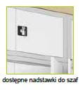 Nadstawka do szafy biurowej SBM 405 Mlx s=120cm