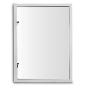 Gablota zewnętrzna wisząca 2xA4 aluminiowa CRE2-Z CREACOM