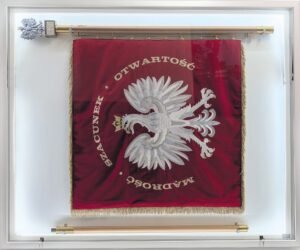 Gablota na sztandar FANION 130x160x13 cm