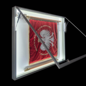 Gablota na sztandar FANION 120x120x13 cm