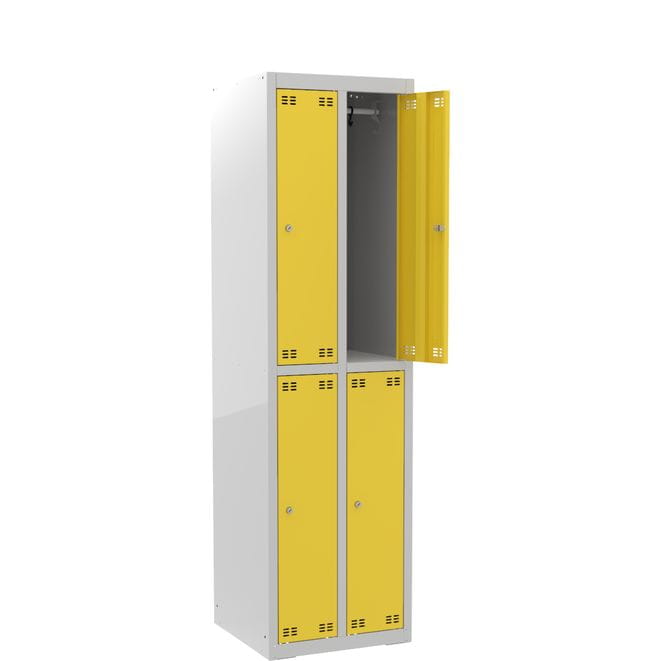 Szafka szkolna wąska SLIM 4D s=50cm h=180cm