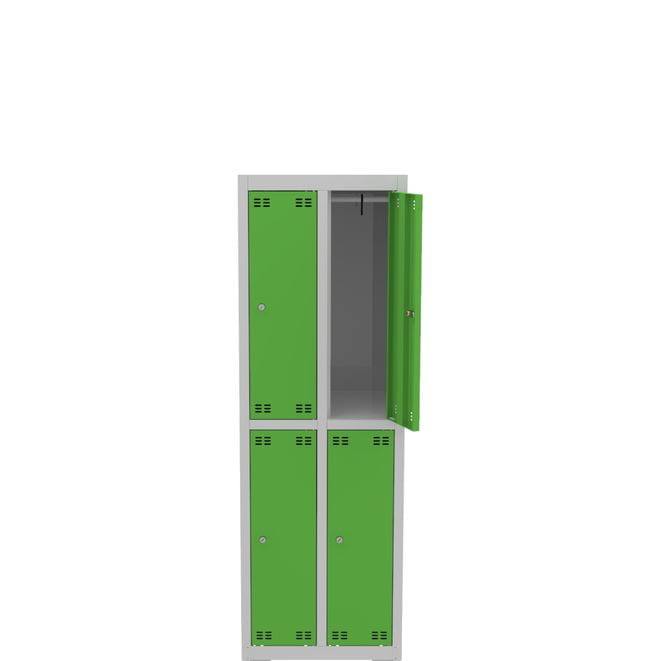 Szafka szkolna wąska SLIM 4D s=50cm h=150cm