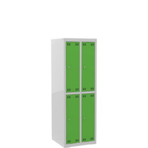 Szafka szkolna wąska SLIM 4D s=50cm h=150cm