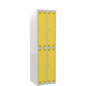 Szafka szkolna wąska SLIM 4D z półką s=50cm, h=180cm