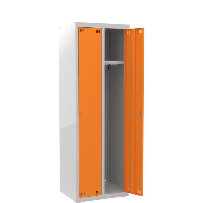 Szafka metalowa na ubrania BHP PROFI U2 s=60cm