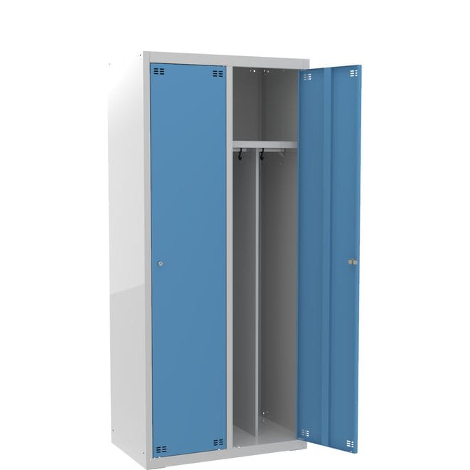 Szafka metalowa z podziałem PROFI UT2 s=80cm