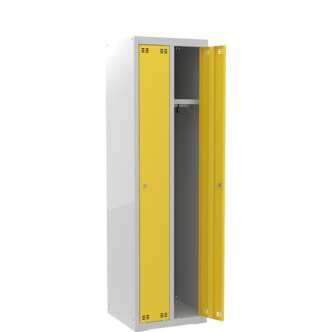 Szafka metalowa na ubrania wąska PROFI SLIM U2 s=50cm