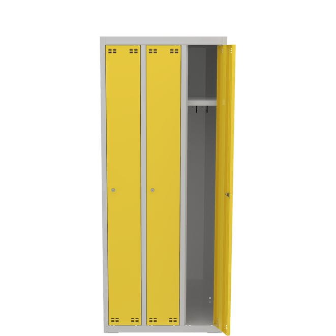 Szafka metalowa na ubrania wąska PROFI SLIM U3 s=73,5cm