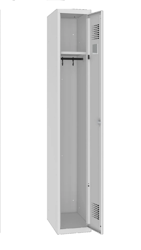 Szafka metalowa na ubrania model SUM 310 Wst/pm s=30cm