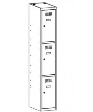 Szafka metalowa skrytkowa Sus 313 W st s=30cm