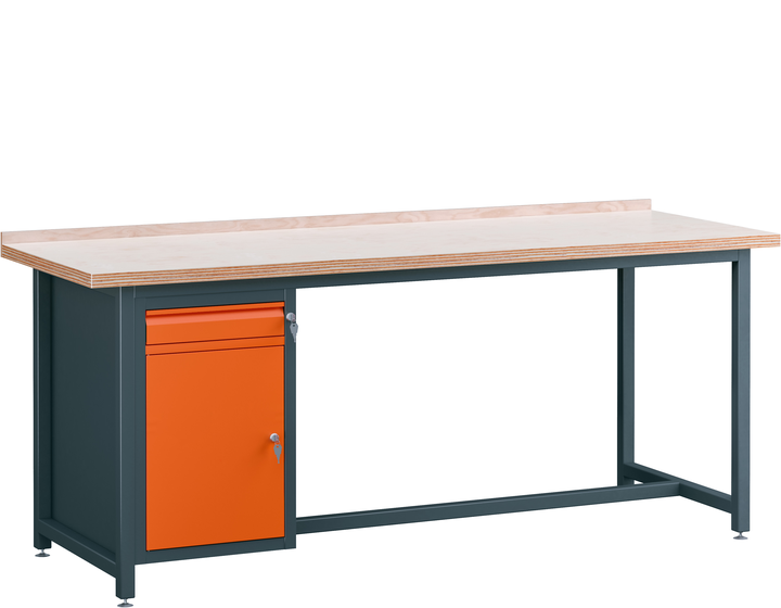 WB 1000kg – L4/S2+3P – Stół warsztatowy
