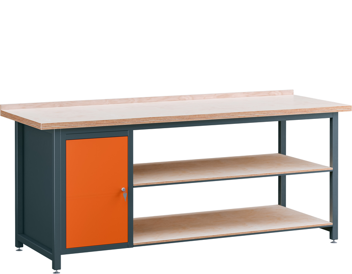 WB 1000kg – L4/S1+PDG – Stół warsztatowy