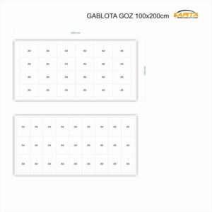 Gablota zewnętrzna GOZ 200x100cm